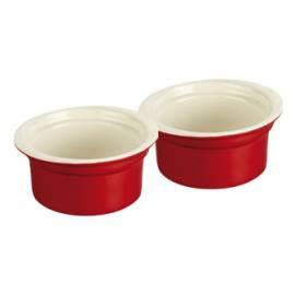 Bedienungshandbuch Die Schüssel auf Muffins Tescoma GUSTO ROUGE, 9 cm 2PC