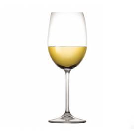 Ein Glas Weißwein auf der Tescoma CHARLIE 350 ml, 6 Stück.