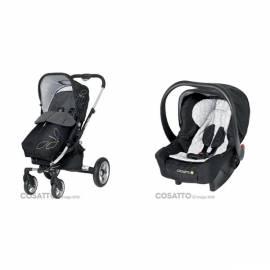 PRAM COSATTO Kombination ME-MO 3 in 1 WALK ON THE WILDSIDE + Baby-Autositz