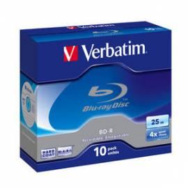 Zaznamove Medium VERBATIM 25 GB 4 x, 10kxs/Pack (43721)