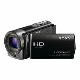 Camcorder SONY HDR-CX130B + Akku + Tasche Bedienungsanleitung