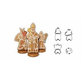 Für Muster schneiden Kit Tescoma DELu00c3 CIA Lebkuchen Nikolaus, Teufel, Engel