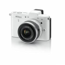 Digitalkamera NIKON 1 V1 + 10-30 VR weiß