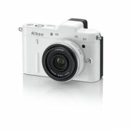 NIKON Digitalkamera 1 V1 + 10 mm F2. 8 weiss