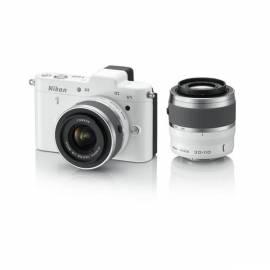 Digitalkamera NIKON 1 V1 + 10-30 VR VR 110 + 30-weiß Bedienungsanleitung