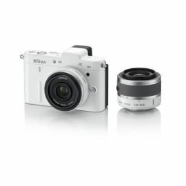 Digitalkamera NIKON 1 V1 + 10-30 VR + 10 mm/1.7 weiss
