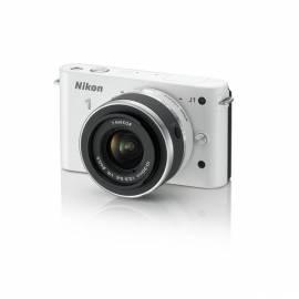 Digitalkamera NIKON 1 J1 + 10-30 VR weiß