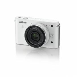 NIKON Digitalkamera 1 J1 + 10 mm F2. 8 weiss