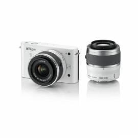 Digitalkamera NIKON 1 J1 + 10-30 VR VR 110 + 30-weiß