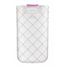 Case für Handy NOKIA CP-557 universal Quilted (02728K 7) weiss