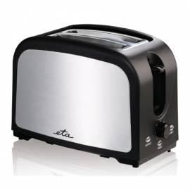 ETA 2157 90000 Toaster Schwarz/Edelstahl