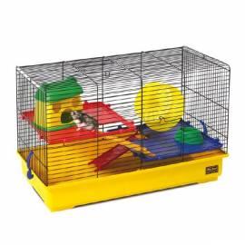 Käfige für Hamster Haustier Inn Astro 3, rot-blau-gelb