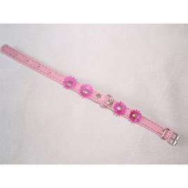 Bedienungsanleitung für Halsband Wildleder Beatin 12mmx25cm mit Blumen, Rosa