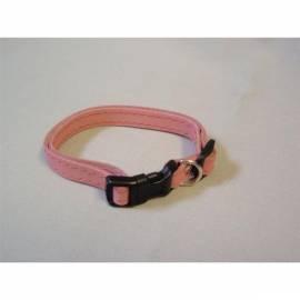 Handbuch für Halsband Wildleder 13mmx35cm Beatin mit einer Kunststoff-Schnalle, Rosa