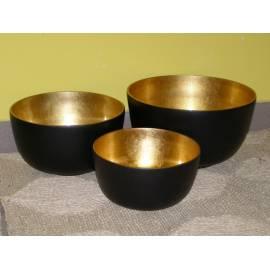 Bambus Schale-Gold-Set von 3 Stück (MILA 0703-Z) Bedienungsanleitung