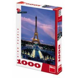 DINO Puzzle am frühen Abend am Eiffelturm 1000D