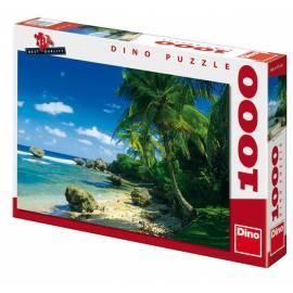 Bedienungsanleitung für Palmen am Strand, DINO-Puzzle 1000D