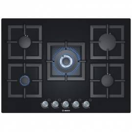 Datasheet Gas hob BOSCH PPQ716B21E black