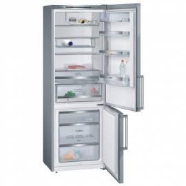 Kombination Kühlschrank mit Gefrierfach, SIEMENS KG49EAI40 Edelstahl Gebrauchsanweisung