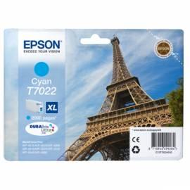 Refill Tinte EPSON WP4000/4500, Cyan (C13T70224010)