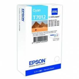 Refill Tinte EPSON WP4000/4500, Cyan (C13T70124010)