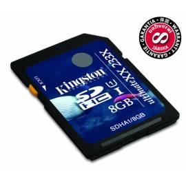 Service Manual Speicher-Karte KINGSTON 8 GB SDHC UltimateXX UHS-I (SDHA1 / 8GB)