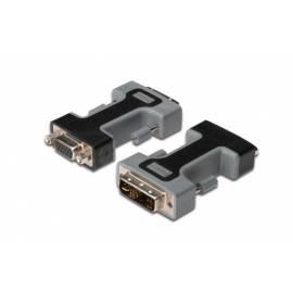 DIGITUS Adapter DVI-A (12 + 5) Stecker auf VGA HD15 HDSUB weiblich