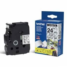 Bedienungsanleitung für Zubehör für BROTHER Drucker 24 mm schwarz ON klar (TZFX151) schwarz