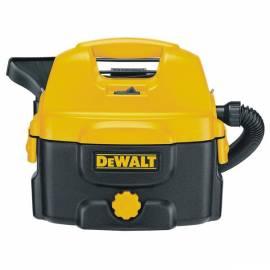 DEWALT DC500 Staubsauger Garten schwarz/gelb