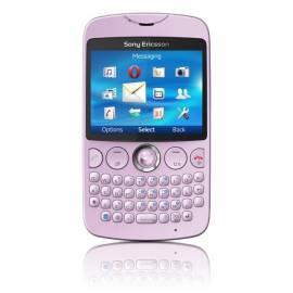 Handbuch für Handy SONY ERICSSON TXT CK13i Rosa