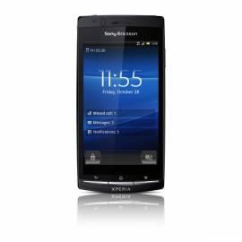 Handy SONY ERICSSON Xperia ARC mit Midnight Blue - Anleitung