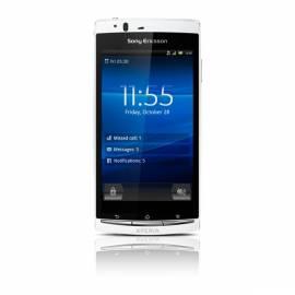 PDF-Handbuch downloadenHandy SONY ERICSSON Xperia ARC mit reinweiß