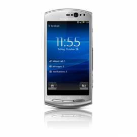 Bedienungsanleitung für Handy SONY ERICSSON Xperia Neo in Silber