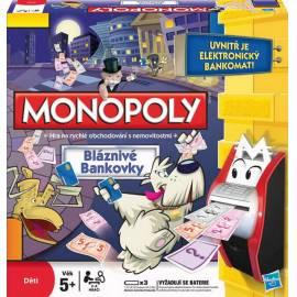 Brettspiel, HASBRO Monopoly Crazy Rechnungen-Slowakische version