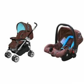 Kinderwagen PURE Lothus kombiniert + Lothus braun, 0-13 Kg