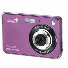 Bedienungshandbuch Digitalkamera GENIUS G-Shot 507 (32300008103) Rosa
