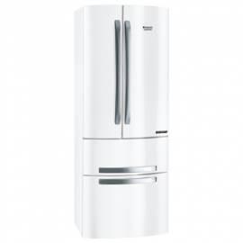 Bedienungshandbuch Kombination Kühlschrank / Gefrierschrank HOTPOINT-ARISTON 4D AA W weiß