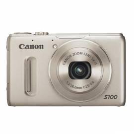 PDF-Handbuch downloadenDigitalkamera CANON Power Shot S100 Silber