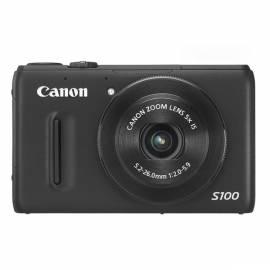 Digitalkamera CANON Power Shot S100 schwarz (5244B014) Gebrauchsanweisung