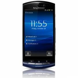 Benutzerhandbuch für Handy SONY ERICSSON Xperia Neo Blue Gradient (1254-4322 (MT11i)) schwarz/blau