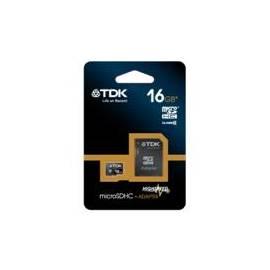 Datasheet TDK-Speicherkarte 16GB Micro Klasse 10 + Adapter (t78727)
