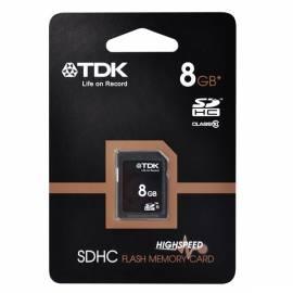 Speicherkarte TDK 8 GB Class 10 (t78715) Gebrauchsanweisung