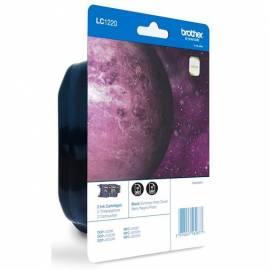 Tinte refill BROTHER LC-1220 (LC1220BKBP2) schwarz