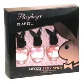 Eau de Toilette Playboy Play It... 30ml Play It Lovely + 30ml Play It Sexy + 30 ml es würzig spielen Gebrauchsanweisung