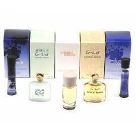 Eau de Toilette GIORGIO ARMANI Mini Set 3ml EDV-Code + 5 ml Edt Acqua di Gio 5ml Edp Mania + 5ml Edp Gio + 3ml Edt Code Bedienungsanleitung