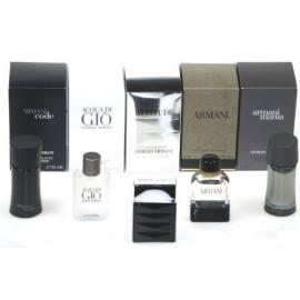 Eau de Toilette GIORGIO ARMANI Mini Set 5ml Edt-Code + 5 ml Edt Acqua di Gio 5ml Edt-Mania + 5ml Edt Haltung + 5ml Edt Eau Pour Homme