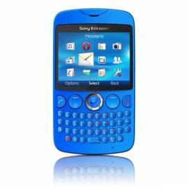 Handy SONY ERICSSON TXT CK13i blau - Anleitung