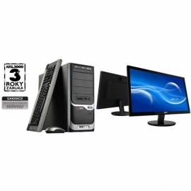 Set PC HAL3000 Platinum 6418 960T / 8GB / 1000GB / HD6450 / DVDRW / W7H + Monitor Acer P196HQVbd 18, 5 