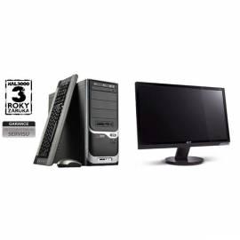 Set PC HAL3000 Platinum 6418 960T / 8GB / 1000GB / HD6450 / DVDRW / W7H + Monitor Acer P226HQVbd 21, 5 