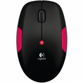 Maus Logitech Wireless M345 Feuer rot